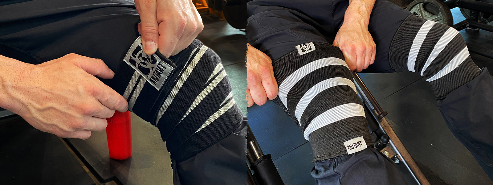 Knee Wraps and Knee Sleeves