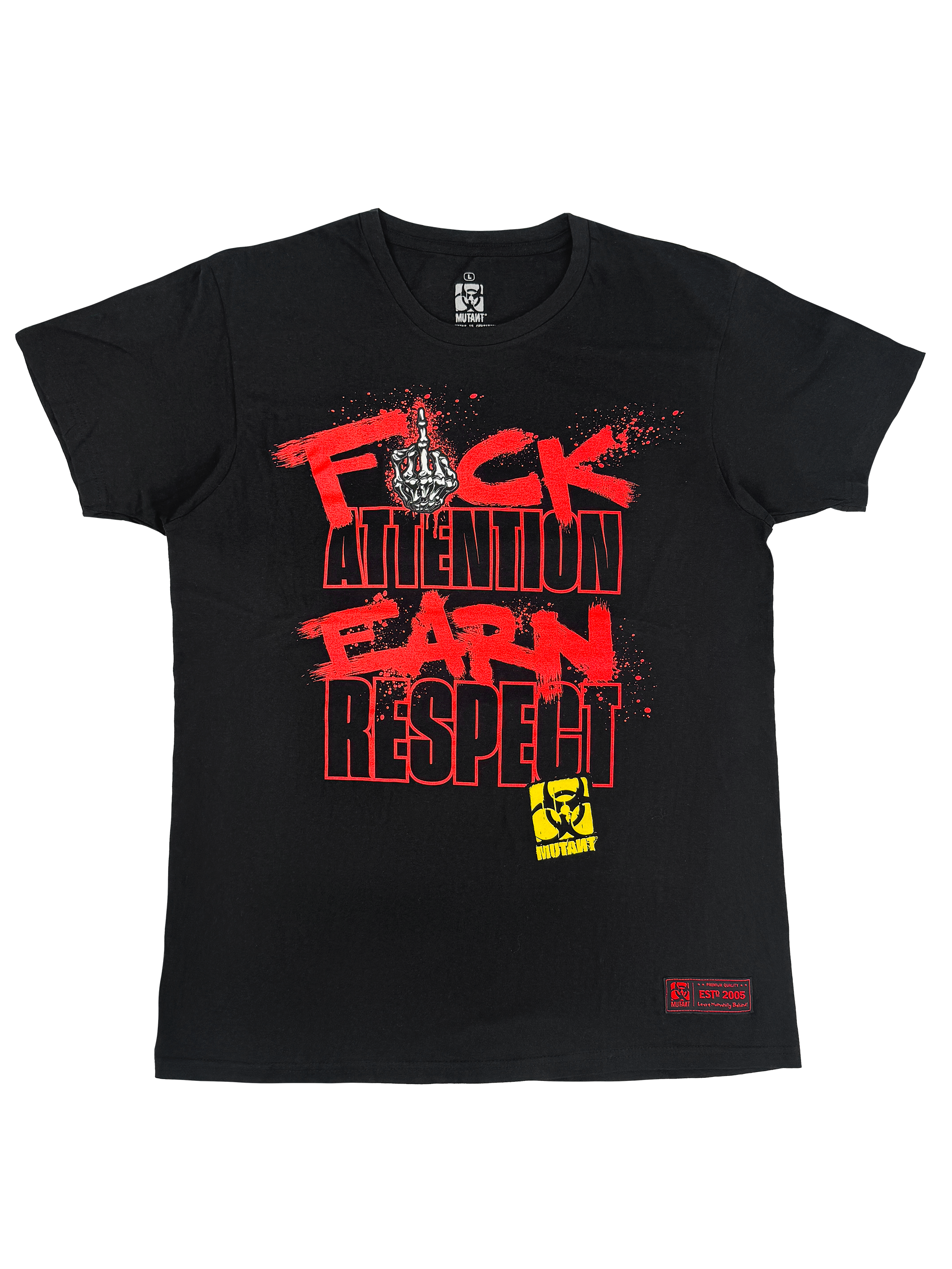 MUTANT® DUSTY HANSHAW FK* ATTENTION T-SHIRT