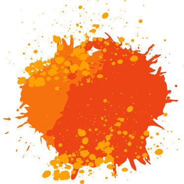 Orange Rush flavor background