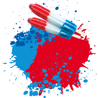 Rocket Pop flavor background