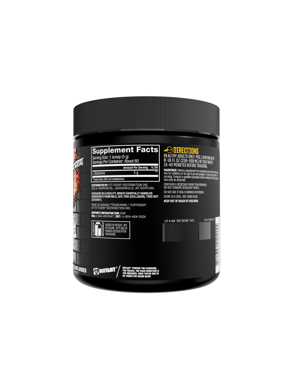 GLUTAMINE - Premium Micronized L-Glutamine