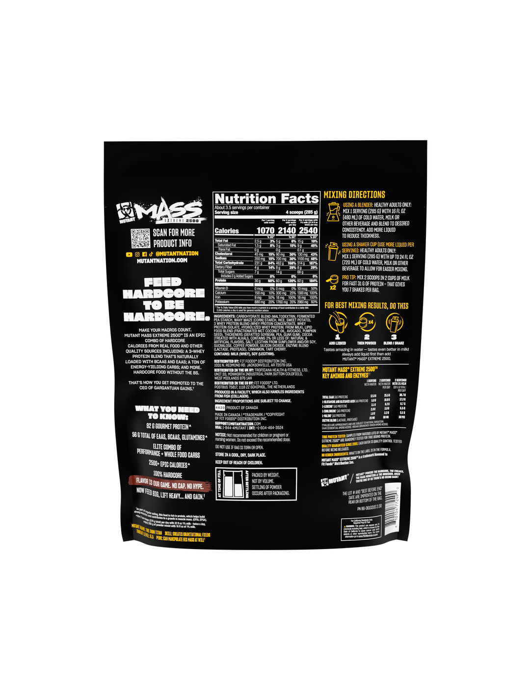 MASS® EXTREME 2500™ 2.2LB