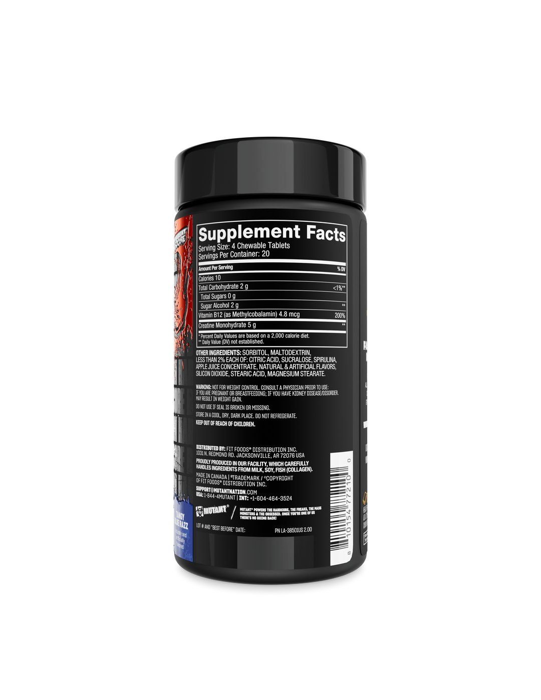 do monsters have creatine MUTANT® Creatine Bytz™