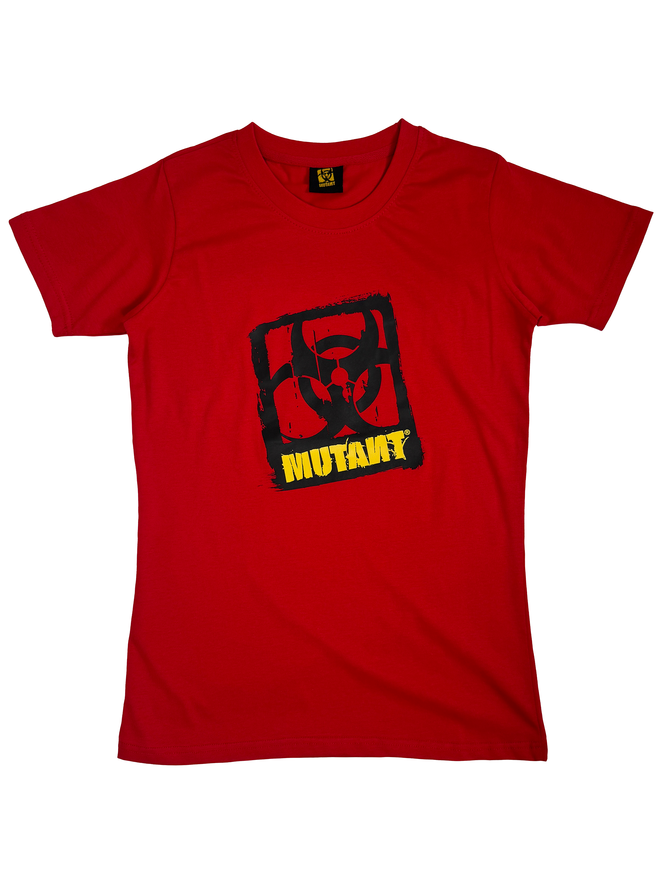 MUTANT® BORN HARDCORE WOMEN’S BOLD GYM T-SHIRT L XL 2XL
