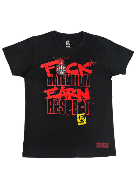 MUTANT® DUSTY HANSHAW FK* ATTENTION T-SHIRT
