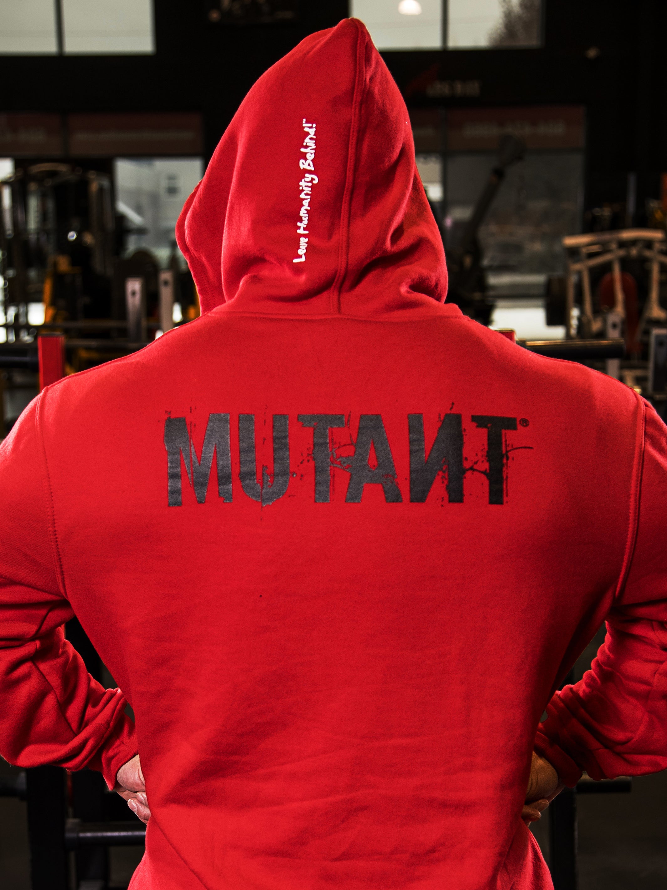 Gym red hoodie sale