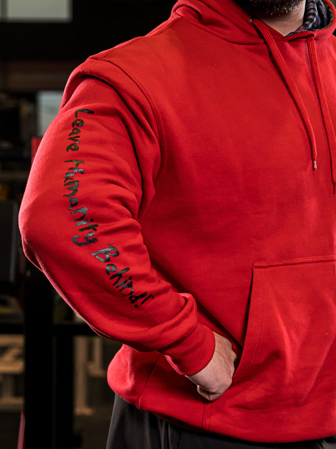 BODYBUILDING 2005 Gym Hoodie (Red)