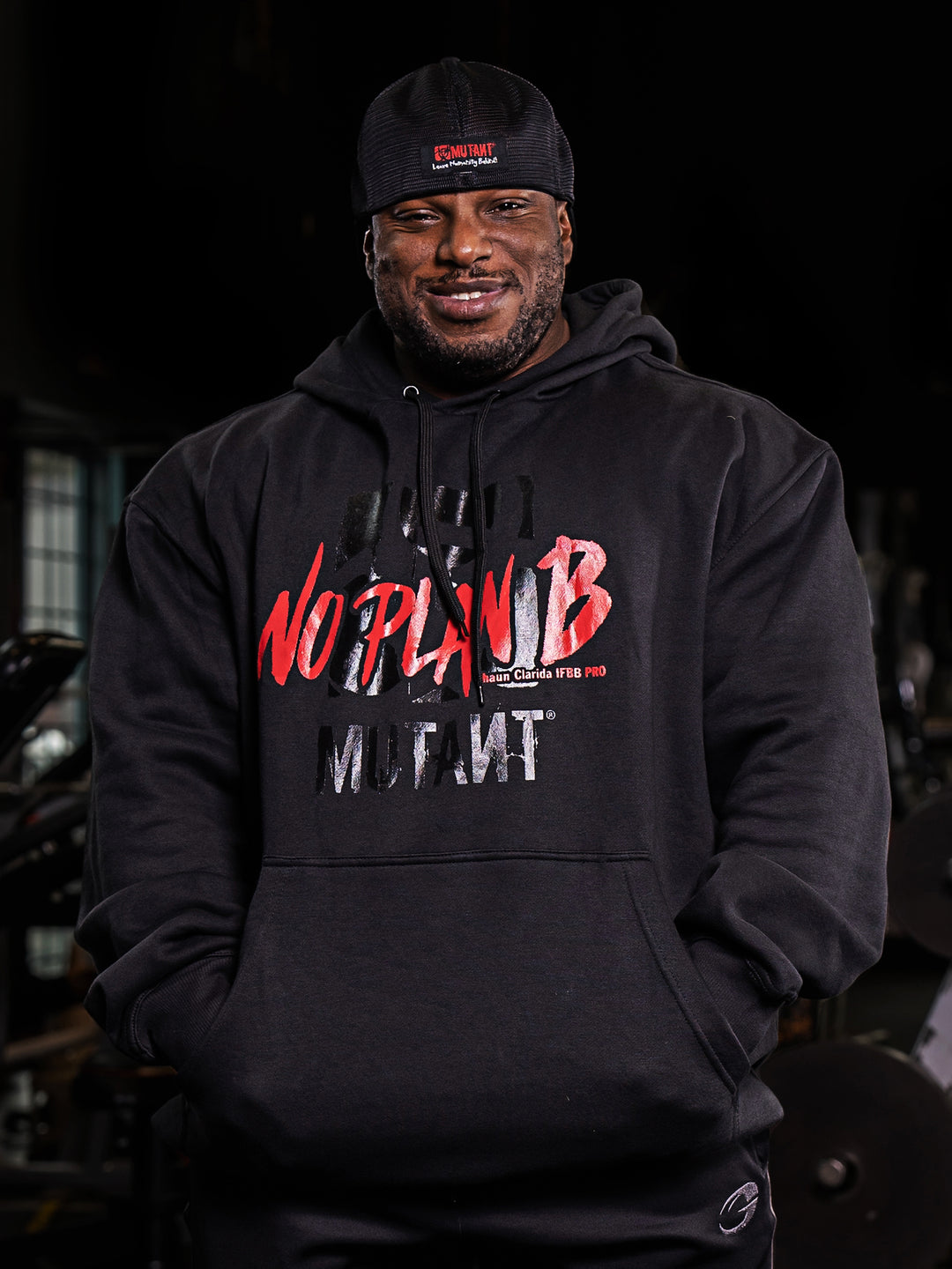 NO PLAN B Oversized Gym Hoodie