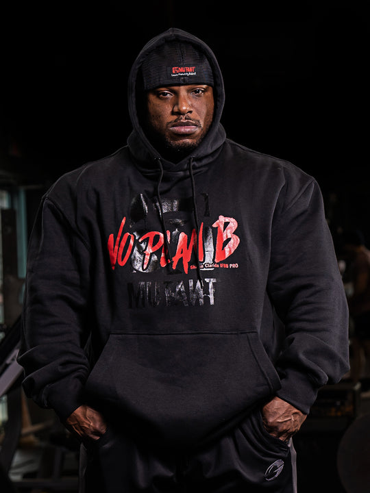 NO PLAN B Oversized Gym Hoodie