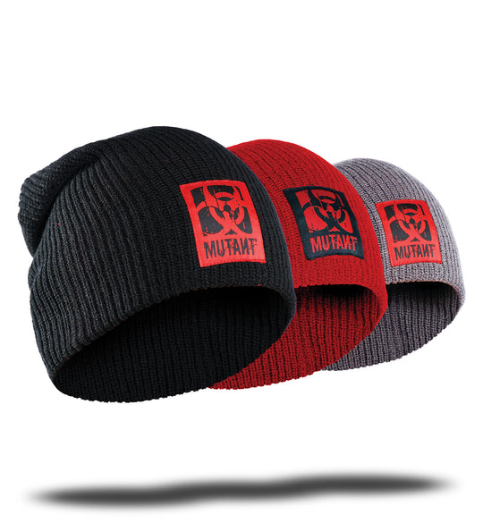 Patched Gym Beanie (3-Pack)