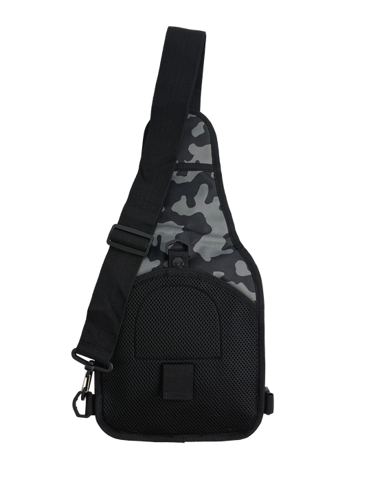 MUTANT® ALPHA GYM CROSS-BODY BAG (GREY CAMO)