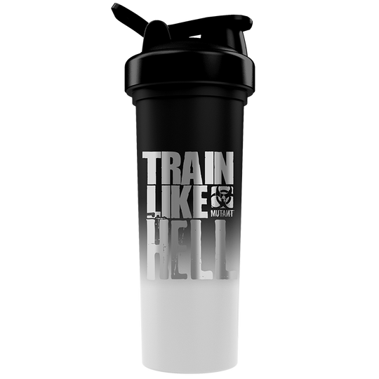 TRAIN LIKE HELL 25oz Round Bottom Gym Shaker Cup