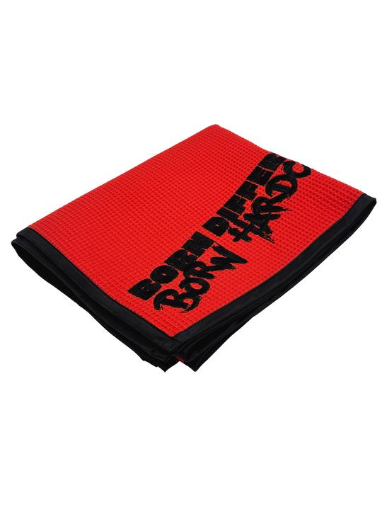 MUTANT® BORN HARDCORE GYM TOWEL - WAFFLE WEAVE