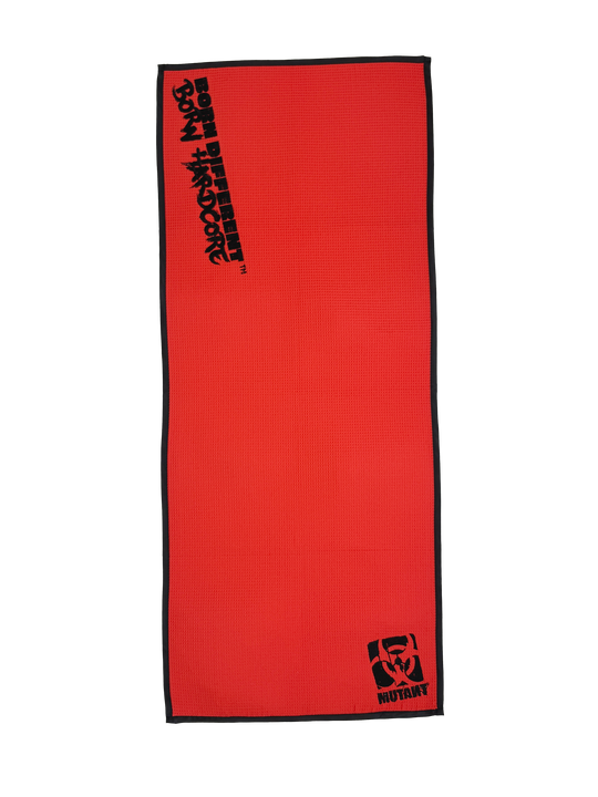 MUTANT® BORN HARDCORE GYM TOWEL - WAFFLE WEAVE