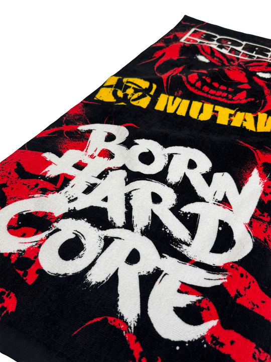 MUTANT® BORN HARDCORE GYM TOWEL - THE FACE