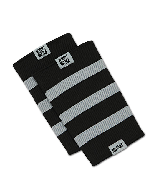 Heavy-Duty Knee Sleeves (Silver & Black)