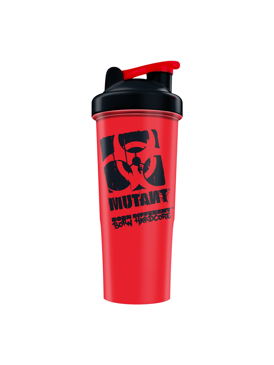 MUTANT® BORN HARDCORE Deluxe 1L / 35oz Shaker Cup (Red)