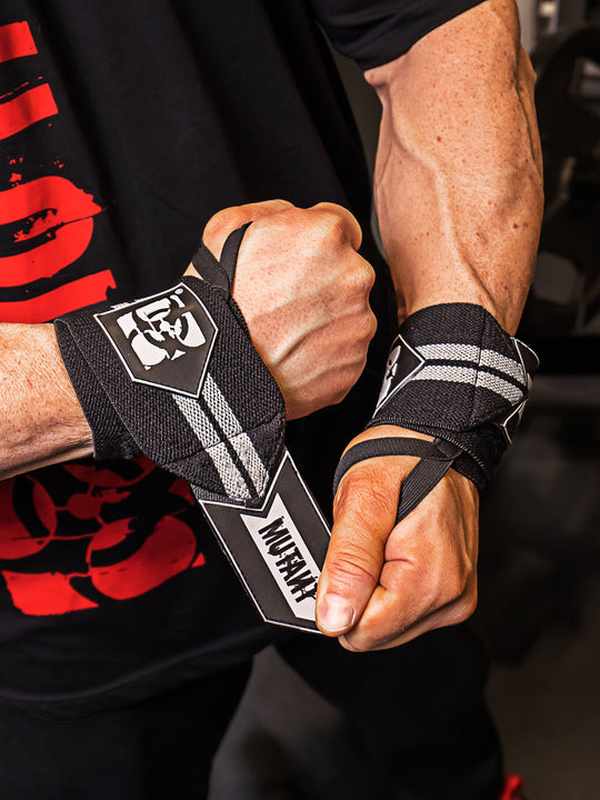 Wrist Wraps - Black/Silver