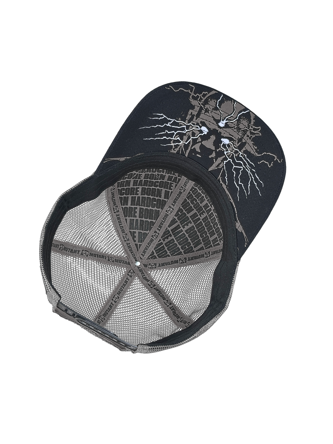 MUTANT® MIND FK Weak Minds Die Trucker Cap (Black & Red)