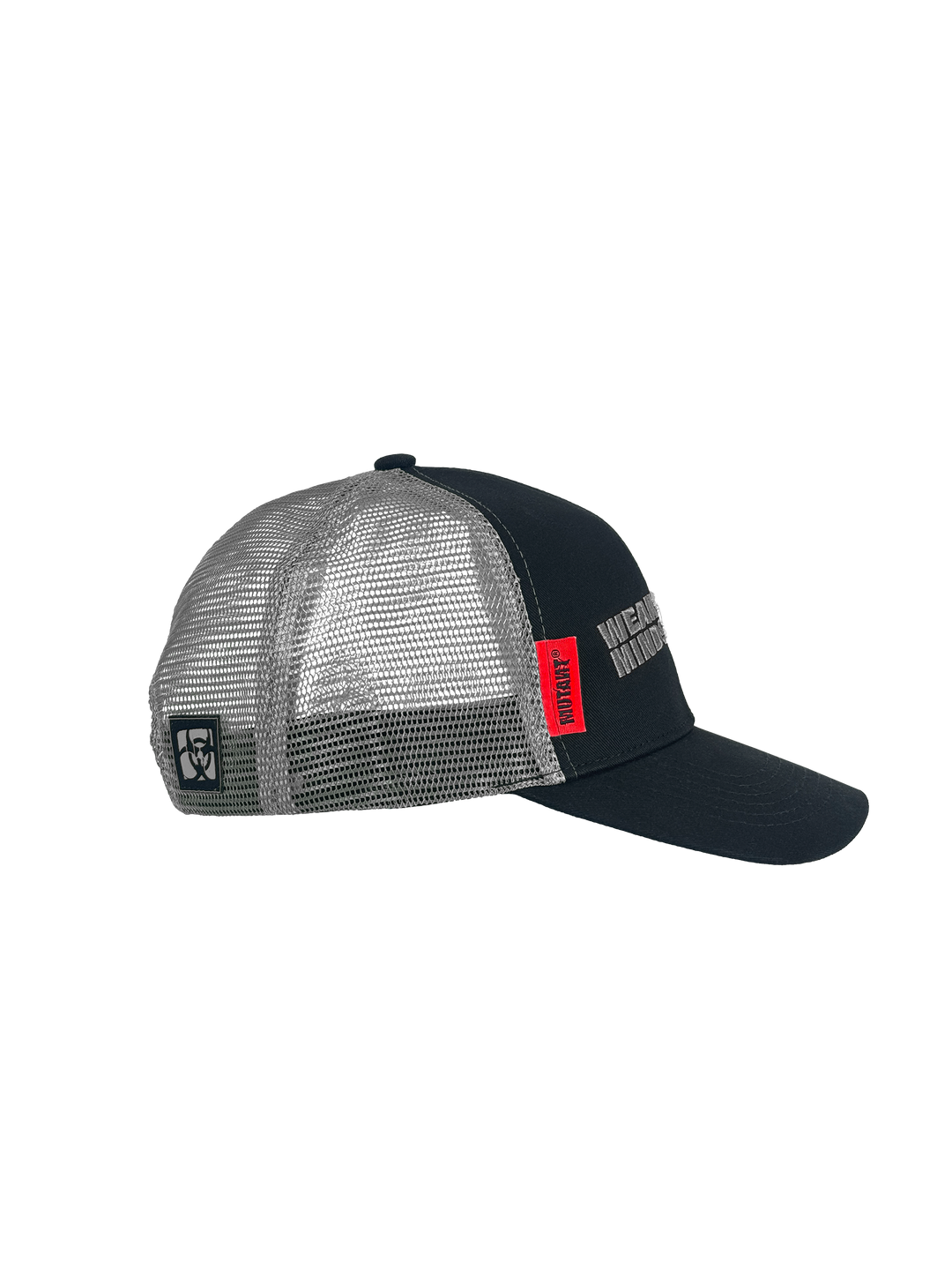 MUTANT® MIND FK Weak Minds Die Trucker Cap (Black & Red)