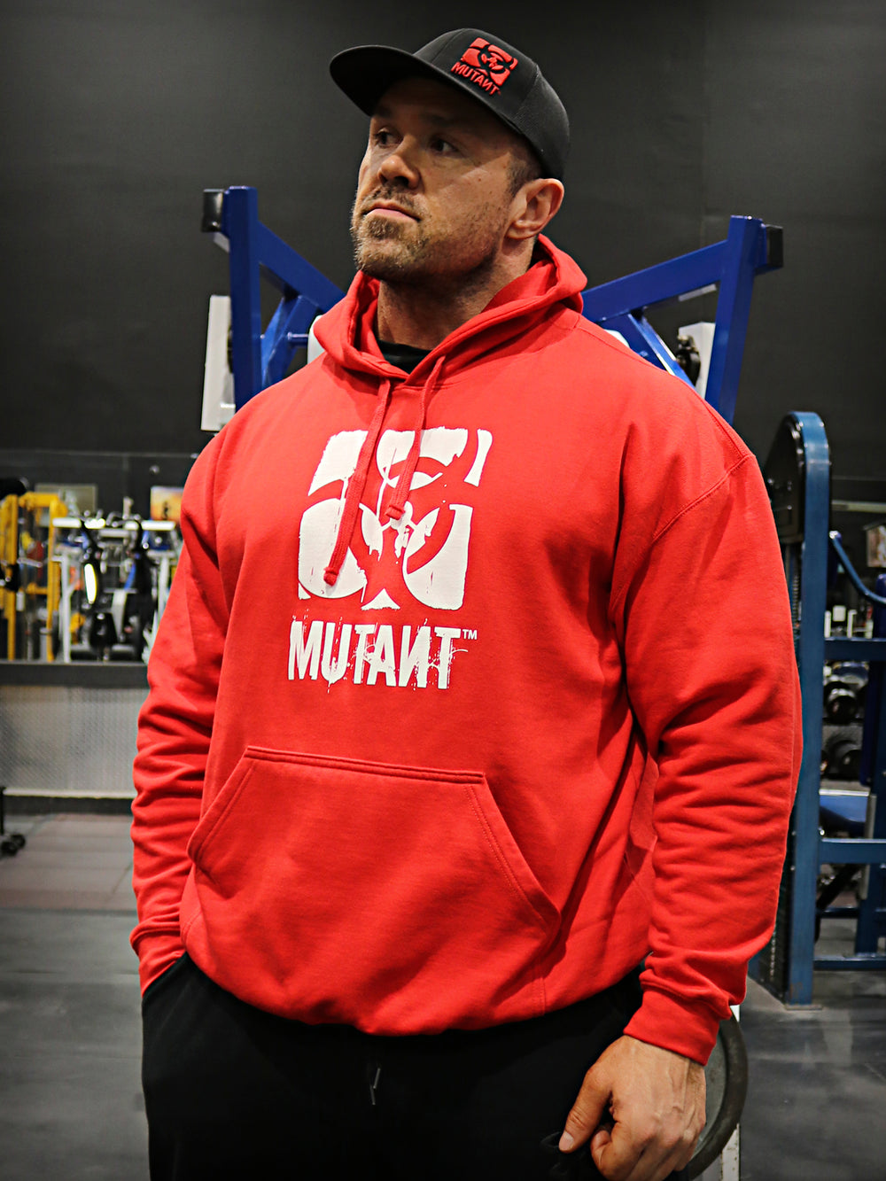 SEEING RED Pullover Gym Hoodie