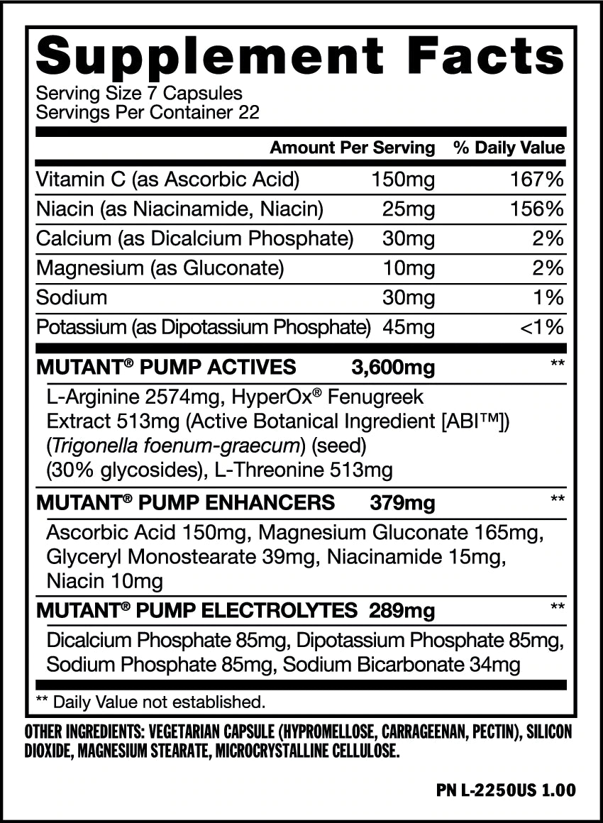 PUMP - Insane Pump Supplement